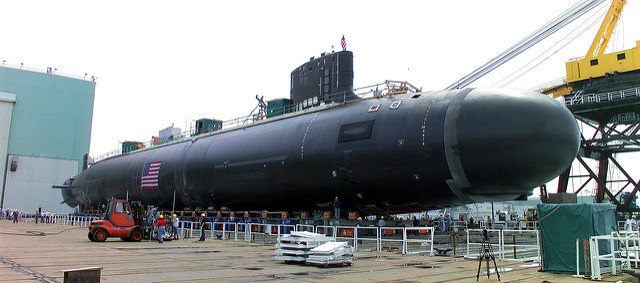 SSN774 Virginia rollout by Marion Doss on Flickr, used under a CC-BY-SA 2.0 license